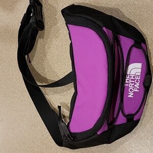 North Face fanny pack,bright purple